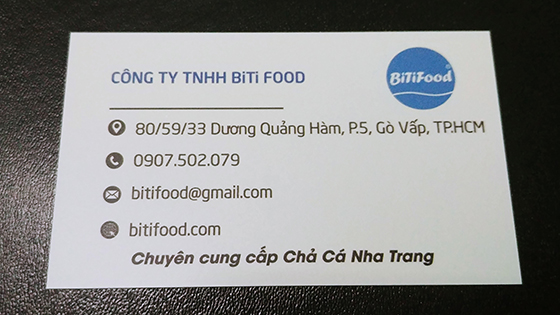 Chả Cá Nha Trang BiTi Food