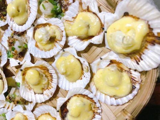 Sò điệp Nhật nửa mảnh 1kg - kg 15 Sò Điệp Nhật Nửa Mảnh 1kg