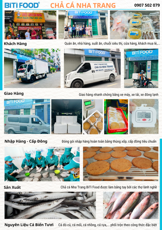 BiTi Food Triển Khai Chính Sách Phát Triển Đại Lý Chả Cá Nha Trang Toàn Quốc 2025 6 MS CHA CA