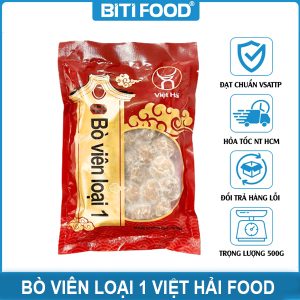 BÒ VIÊN LOẠI 1 500G VIỆT HẢI FOOD